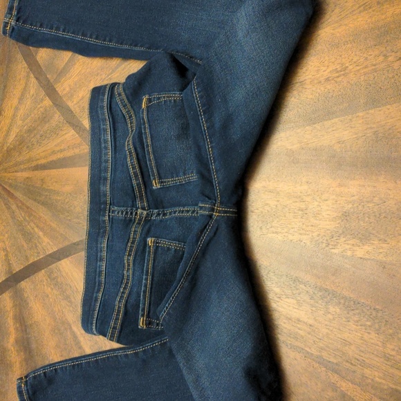 Old Navy Girls Skinny Jeans Size 10-12 Regular Dark Wash Pull-On Jeggings - Picture 11 of 12